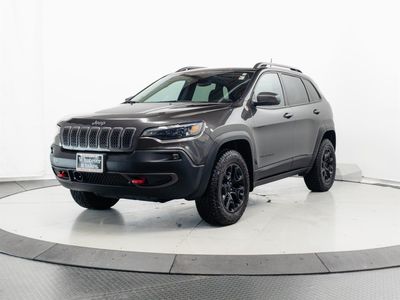 2021 Jeep Cherokee — rear three-quarter view