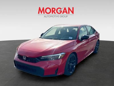 2026 Honda Civic Sedan — rear three-quarter view