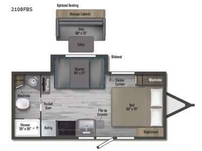 2022 Winnebago Industries Towables Micro Minnie FLX - Photo 2