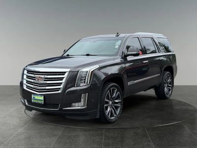2018 Cadillac Escalade — rear three-quarter view