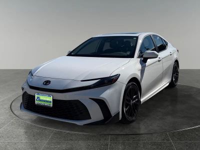 2025 Toyota Camry — rear three-quarter view