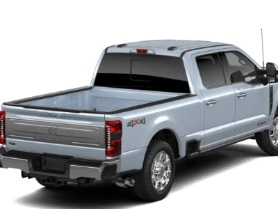 2026 Ford F-350SD — rear three-quarter view