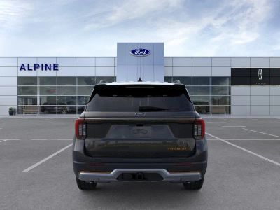 2026 Ford Explorer — rear three-quarter view