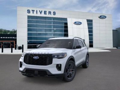 2026 Ford Explorer — rear three-quarter view
