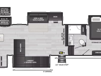 2025 Keystone RV Alpine Avalanche Edition - Photo 9
