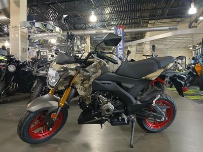 2026 Kawasaki Z125 PRO Cypher Camo Beige - Photo 10