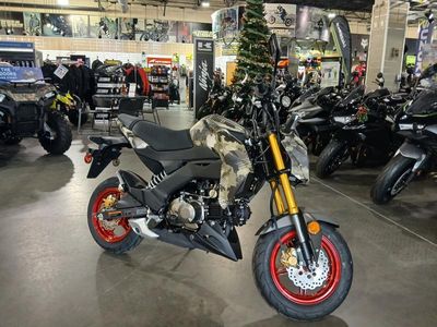 2026 Kawasaki Z125 PRO Cypher Camo Beige - Photo 1