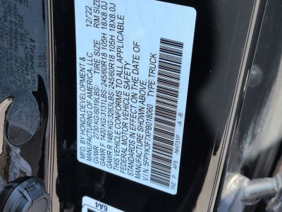 2023 Honda Ridgeline — photo 24 view