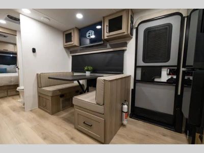 2027 Forest River RV Flagstaff Micro Lite — rear three-quarter view