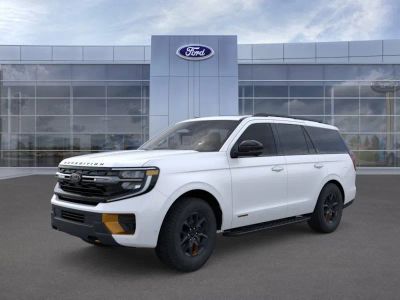 2026 Ford Expedition in AZ White — front three-quarter view