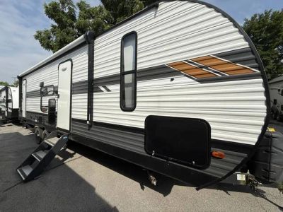 2022 Forest River WILDWOOD 26DBUD — front three-quarter view