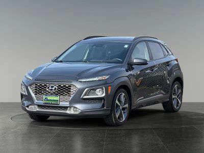2019 Hyundai Kona — rear three-quarter view