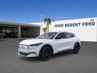 2026 Ford Mustang Mach-E Select in White Metallic — front three-quarter view