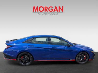 2026 Hyundai ELANTRA N — rear three-quarter view