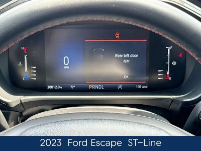 2023 Ford Escape — rear three-quarter view