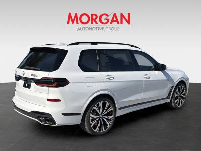 2026 BMW X7 — rear three-quarter view