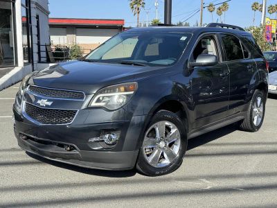 2013 Chevrolet Equinox in Gray — front three-quarter view