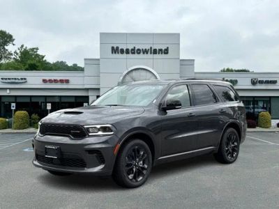 2026 Dodge Durango GT Plus in Vapor Gray Exterior Paint — front three-quarter view