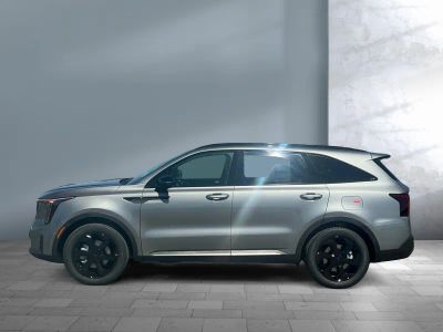 2026 Kia Sorento Hybrid — rear three-quarter view