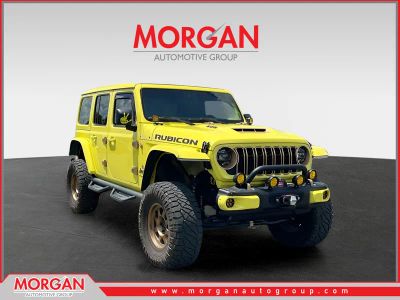 2022 Jeep Wrangler Unlimited Rubicon 392 in Yellow — front three-quarter view