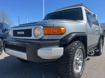 2012 Toyota FJ Cruiser Base in Silver — front three-quarter view
