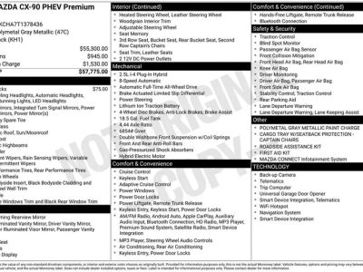 2026 Mazda CX-90 PHEV — photo 39 view