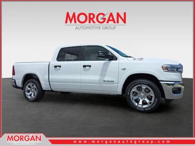 2026 Ram 1500 Big Horn/Lone Star in White — front three-quarter view