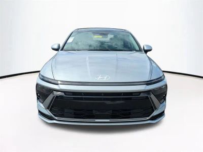 2026 Hyundai SONATA HYBRID — rear three-quarter view