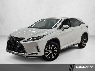 2021 Lexus RX in White — front three-quarter view