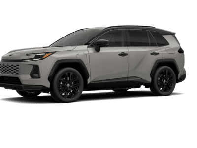 2026 Toyota RAV4 Plug-in Hybrid — rear three-quarter view