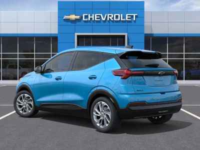 2027 Chevrolet Bolt — rear three-quarter view