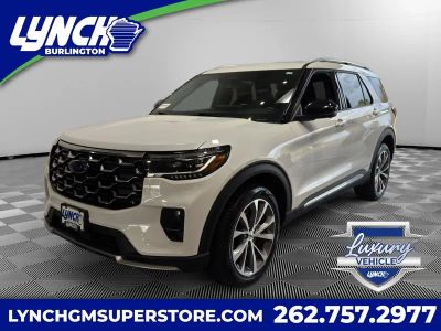 2025 Ford Explorer Platinum in Other — front three-quarter view
