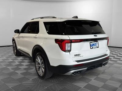 2025 Ford Explorer — rear three-quarter view