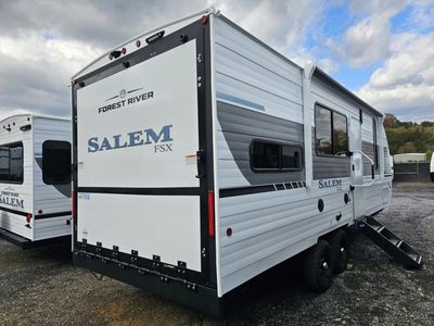 2026 Forest River Salem Fsx Toy Hauler — engine compartment view