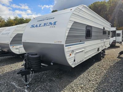 2026 Forest River Salem Fsx Toy Hauler — rear three-quarter view