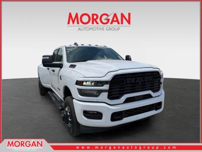 2026 Ram 3500 Big Horn in Bright White Clearcoat — front three-quarter view