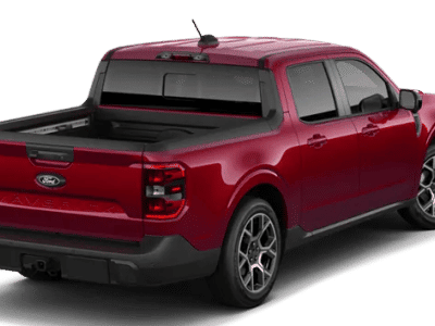 2026 Ford Maverick — rear three-quarter view