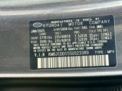 2025 Hyundai Tucson Hybrid — photo 44 view