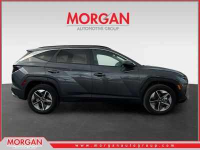 2025 Hyundai Tucson Hybrid — side profile view