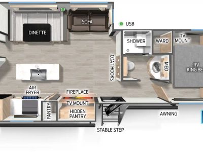 2025 Forest River Cherokee Wolf Den - Photo 3