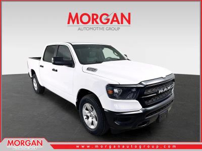 2023 Dodge Ram 1500 Tradesman in Bright White Clearcoat — front three-quarter view