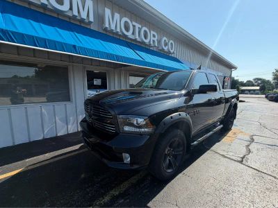 2017 RAM 1500 — rear three-quarter view
