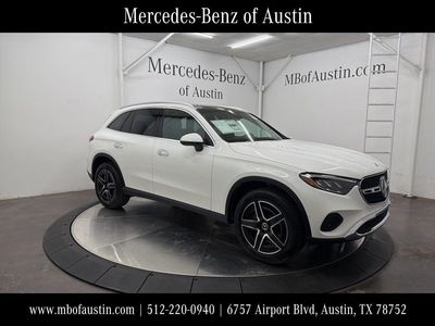 2026 Mercedes-Benz GLC 300 in White — front three-quarter view