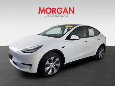 2020 Tesla Model Y — interior view