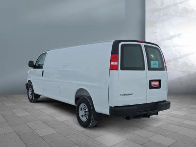 2025 Chevrolet Express Cargo Van — rear three-quarter view