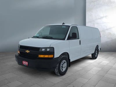 2025 Chevrolet Express Cargo Van — front three-quarter view