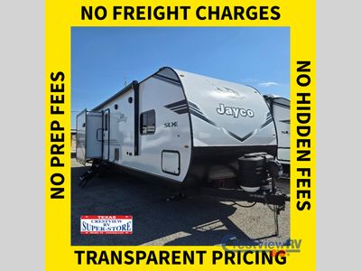 2026 Jayco Jay Flight SLX — front three-quarter view