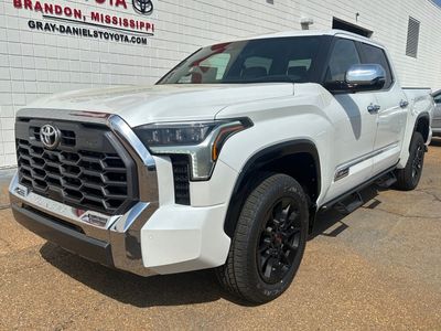 2026 Toyota Tundra 1794 Edition in Wind Chill Pearl — front three-quarter view