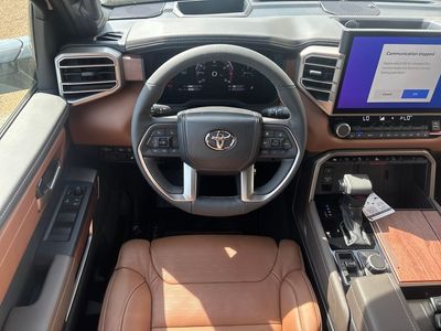 2026 Toyota Tundra — interior view