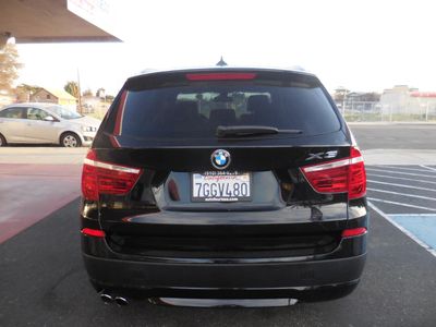 2014 BMW X3 — interior view